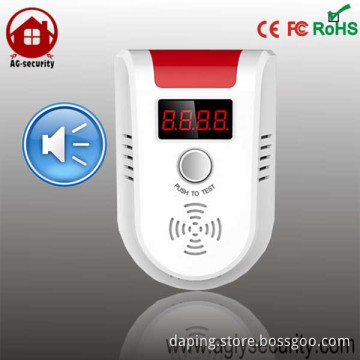 Independent wireless gas alarm / gas detector with One relay output